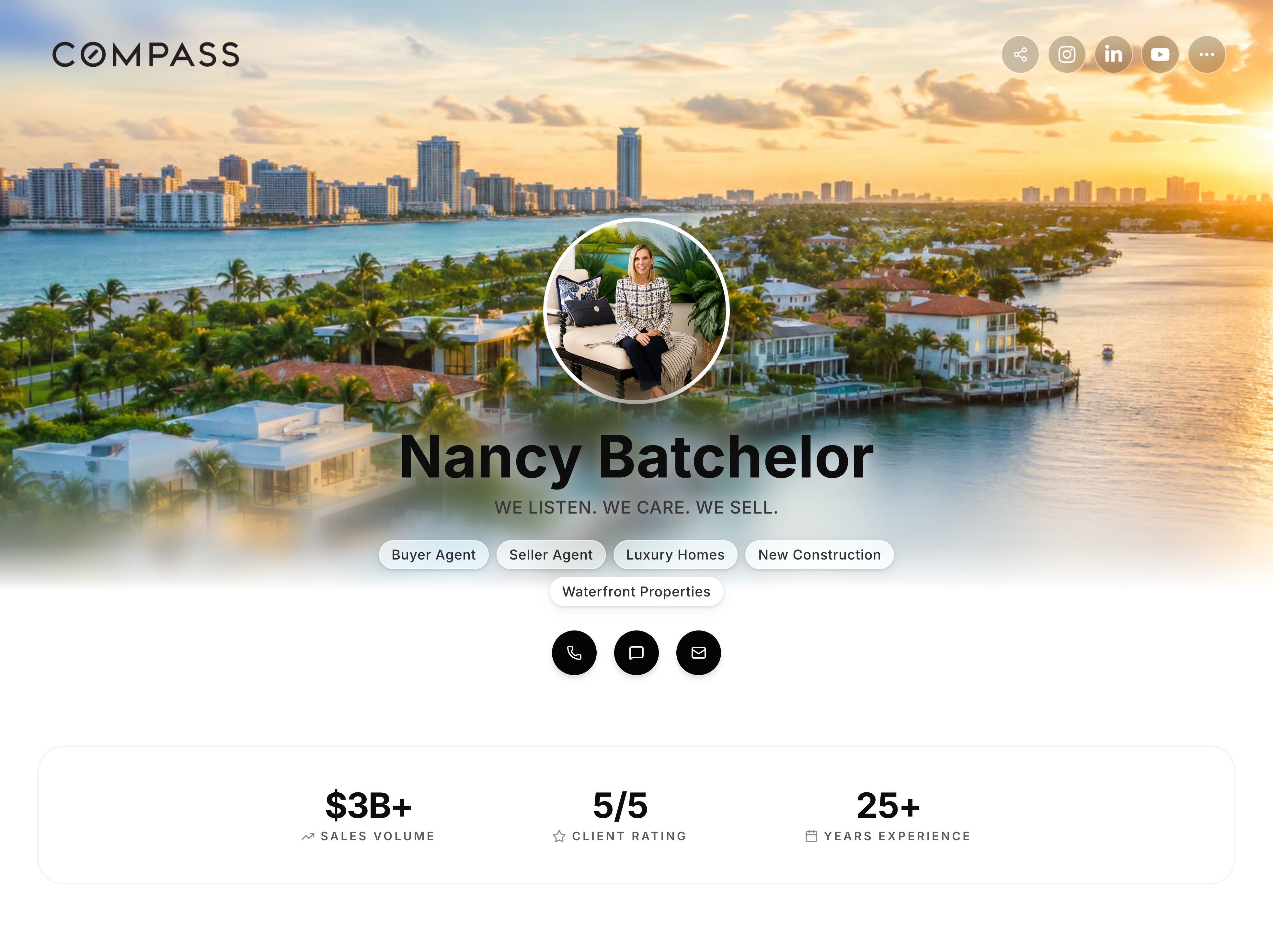 Nancy Batchelor's AgentsCard microsite
